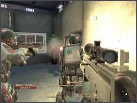 Jeśli spojrzysz na mapę (#1), powinieneś zauważyć, że będziesz się musiał trzymać prawej ściany - [Misja 6.3] Nevada Dam - Spillway cz.3 | Tom Clancys Rainbow Six Vegas - Tom Clancys Rainbow Six Vegas - poradnik do gry