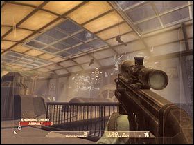 W dalszym ciągu przesuwaj się do przodu - [Misja 6.3] Nevada Dam - Spillway cz.3 | Tom Clancys Rainbow Six Vegas - Tom Clancys Rainbow Six Vegas - poradnik do gry