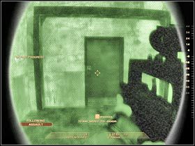 Drużynę najlepiej byłoby posłać w lewo (nie przeprowadzaj szturmu) - [Misja 6.4] Nevada Dam - Facility cz.2 | Tom Clancys Rainbow Six Vegas - Tom Clancys Rainbow Six Vegas - poradnik do gry