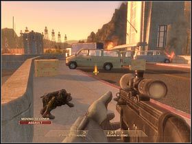 Skieruj się teraz w prawo, wchodząc do niewielkiego pomieszczenia (#1) - [Misja 6.7] Nevada Dam - Top of the Dam cz.2 | Tom Clancys Rainbow Six Vegas - Tom Clancys Rainbow Six Vegas - poradnik do gry