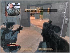 W pewnym momencie zauważysz kilku cywilów oraz odlatujący śmigłowiec (#1) - [Misja 6.7] Nevada Dam - Top of the Dam cz.2 | Tom Clancys Rainbow Six Vegas - Tom Clancys Rainbow Six Vegas - poradnik do gry