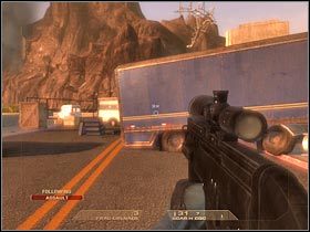 Po oczyszczeniu okolicy przesuń się z drużyną do przodu, zabezpieczając cały ten teren (#1) - [Misja 6.7] Nevada Dam - Top of the Dam cz.2 | Tom Clancys Rainbow Six Vegas - Tom Clancys Rainbow Six Vegas - poradnik do gry