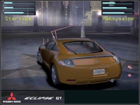 Pierwsze Mitsu w grze jest autem nieco szybszym od Mazd - Auta tuningowane (1) | Samochody | Need for Speed Carbon - Need for Speed Carbon - poradnik do gry