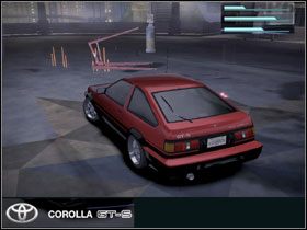 Ten wózek był przez fanów Undergrounda II zwany pieszczotliwie tosterem - Auta dodatkowe (1) | Samochody | Need for Speed Carbon - Need for Speed Carbon - poradnik do gry