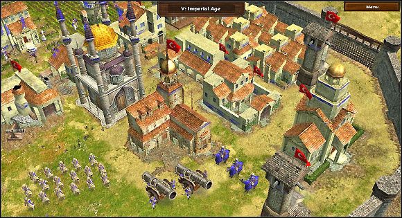 W wypadku Turków mają oni niesamowitą przewagę w kwestii ekonomicznej - Osadnicy rekrutują się automatycznie i w dodatku za darmo - Turcy | Strategie | Age of Empires III The WarChiefs - Age of Empires III: The WarChiefs - poradnik do gry