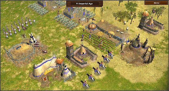 W przypadku tej nacji nie ma problemu z brakiem ludzi do rekrutacji i stawianiem Domów - po prostu tego tutaj nie ma - Siuksowie | Strategie | Age of Empires III The WarChiefs - Age of Empires III: The WarChiefs - poradnik do gry