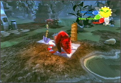 Gorzkiej pinaty możemy na jakiś czas pozbyć się za pomocą kilku uderzeń łopaty. - Pinaty - porady hodowcy | Viva Pinata - Viva Pinata - Xbox 360 - poradnik do gry