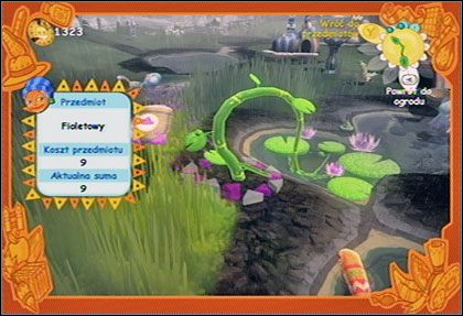 Fioletowy nawóz pozwoli nam wyhodować pięknie wyrośnięte lilie wodne. - Projektowanie i utrzymanie ogrodu cd. w Viva Pinata - Viva Pinata - Xbox 360 - poradnik do gry