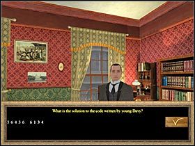 Główni bohaterowie postanawiają udać się do Barnesa, tak aby zasięgnąć dodatkowej opinii na temat zdobytej księgi (#1) - Baker Street - Tajemnicza księga | Rozdział 5 Sherlock Holmes Przebudzenie - Sherlock Holmes: Przebudzenie - poradnik do gry