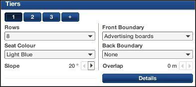 Stworzony przez nas stadion możemy zapisać i w przyszłości wczytać poprzez opcja znajdujące się na samym dole okna (Load Stadium i Save Stadium) - Rozbudowa i stan stadionu | Rozbudowa FIFA Manager 07 - FIFA Manager 07 - poradnik do gry