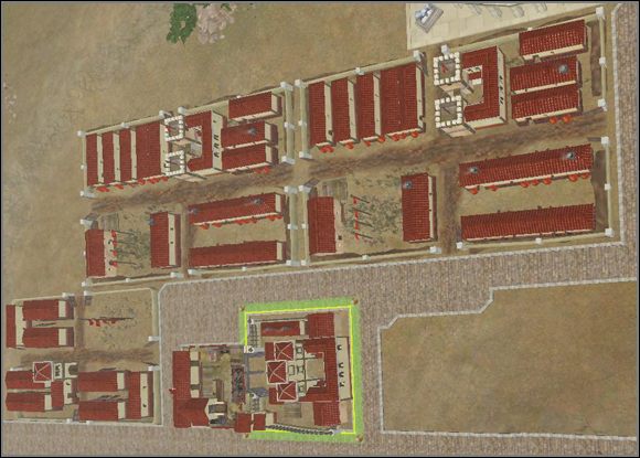 Siedziba dumy naszego miasta - trzech kohort rzymskich legionistów. - Wojsko | Cezar IV - Cezar IV - poradnik do gry