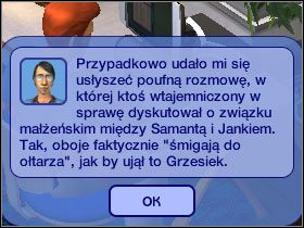 Cel: Zaprosić Samantę do domu (250 punktów aspiracji) - [Scenariusz 2] Rozdział 10 | The Sims Historie z życia wzięte - The Sims: Historie z życia wzięte - poradnik do gry
