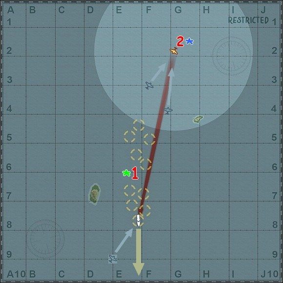 Zaczynasz grę w eskadrze 5 maszyn Ki-43 Oscar gdzieś nad oceanem - Misja 1 - Shortage of Reinforcements | Wyzwania samoloty | Battlestations Midway - Battlestations: Midway - poradnik do gry