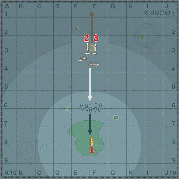 W tym scenariuszu kierujemy prawdziwą bestią - japońskim pancernikiem Yamato - Misja 4 - Might of Yamato (1) | Wyzwania okręty | Battlestations Midway - Battlestations: Midway - poradnik do gry