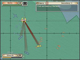 [8] - Misja 3 - Hunt for the Cruiser (2) | Wyzwania okręty | Battlestations Midway - Battlestations: Midway - poradnik do gry