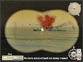 [3] - Misja 3 - Hunt for the Cruiser (2) | Wyzwania okręty | Battlestations Midway - Battlestations: Midway - poradnik do gry