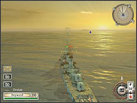 [1] - Misja 3 - Hunt for the Cruiser (1) | Wyzwania okręty | Battlestations Midway - Battlestations: Midway - poradnik do gry