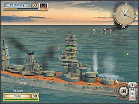 [2] - Misja 1 - Strike on the Monster (1) | Wyzwania okręty | Battlestations Midway - Battlestations: Midway - poradnik do gry