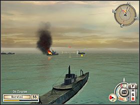 [7] - Misja 1 - Crucial Cargo (2) | Wyzwania okręty podwodne | Battlestations Midway - Battlestations: Midway - poradnik do gry