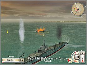 [10] - Misja 1 - Crucial Cargo (2) | Wyzwania okręty podwodne | Battlestations Midway - Battlestations: Midway - poradnik do gry