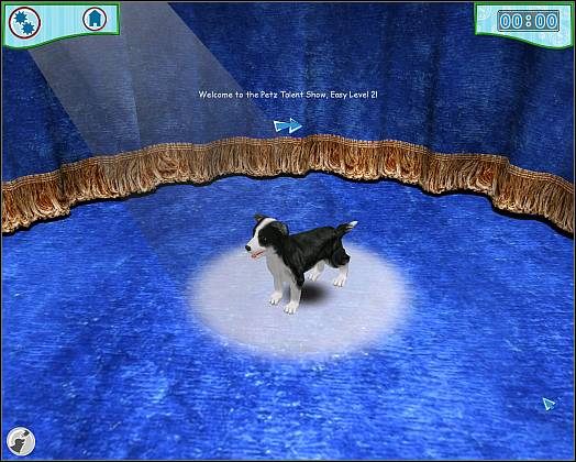 Pies musi wykonać triki zadane przez sędziego - Konkursy | Dodatkowe opcje | Dogz - Dogz (2006) - poradnik do gry