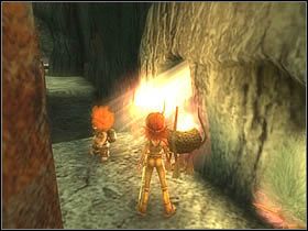 omijając powalony obiekt, wejdź przez mały przesmyk pomiędzy lampami - [ETAP XI] Under the house cz.6 | Artur i Minimki - Artur i Minimki - poradnik do gry