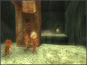 Tuż za nimi znajdziesz metalowy obiekt, powal go i przejdź po nim na drugą stronę pomieszczenia - [ETAP XI] Under the house cz.6 | Artur i Minimki - Artur i Minimki - poradnik do gry