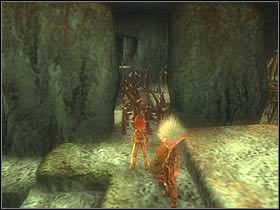 Nieco dalej, przeskakując niewielką lukę w skalnej ścieżce, miniesz wąskie przejście w głąb skały - [ETAP X] The Stunning Rapids Bar cz.2 | Artur i Minimki - Artur i Minimki - poradnik do gry