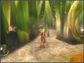 Następnie udaj się w prawo i wejdź pomiędzy trawę - [ETAP IX] Lost in the Seven Lands - II cz.1 | Artur i Minimki - Artur i Minimki - poradnik do gry