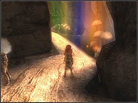 Dotrzesz do miejsca, gdzie zdobędziesz kolejną zdolność , tym razem potrójny strzał dla Betamechea - [ETAP VIII] Lost in the Seven Lands - I cz.2 | Artur i Minimki - Artur i Minimki - poradnik do gry