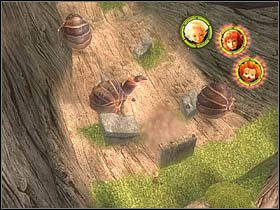 Kilka metrów dalej znajduje się miejsce, w którym będziesz zmuszony manewrować pomiędzy toczącymi się muszlami - [ETAP VII] Devils Falls cz.2 | Artur i Minimki - Artur i Minimki - poradnik do gry