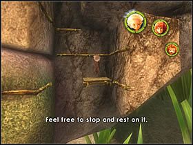 Pierwsza kładka, na której Artur będzie mógł odpocząć, znajduje się we wnęce - [ETAP VI] The Battle of the Station cz.1 | Artur i Minimki - Artur i Minimki - poradnik do gry