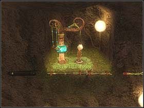 Następnie przejdź nim do miejsca wskazanego na zdjęciu i otwórz pierwsze drzwi - [ETAP IV] On the road to Necropolis cz.2 | Artur i Minimki - Artur i Minimki - poradnik do gry