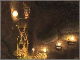 Aby do niego dotrzeć, wybierz Selenię i wejdź na pobliskie podwyższenie, potem zetnij znajdujące się tam zarośla - [ETAP IV] On the road to Necropolis cz.1 | Artur i Minimki - Artur i Minimki - poradnik do gry