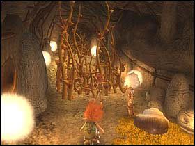 Rozgrywkę rozpoczynasz w podziemnym tunelu - [ETAP IV] On the road to Necropolis cz.1 | Artur i Minimki - Artur i Minimki - poradnik do gry