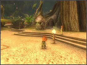 Obok niego znajduje się mała budka (zdjęcie), a w niej run - [ETAP III] Betameche in danger cz.6 | Artur i Minimki - Artur i Minimki - poradnik do gry