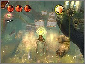 Nowymi przeszkodami, jakich będziesz musiał unikać, są wiszące fragmenty blachy ( - [ETAP III] Betameche in danger cz.5 | Artur i Minimki - Artur i Minimki - poradnik do gry