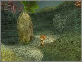 w długą wyżłobioną ścieżkę wewnątrz konaru - [ETAP III] Betameche in danger cz.1 | Artur i Minimki - Artur i Minimki - poradnik do gry