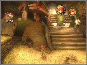 Dotrzesz do miejsca, w którym - aby przetrwać - będziesz musiał unikać toczących się kłębków patyków - [ETAP II] Attack of the Henchmen cz.3 | Artur i Minimki - Artur i Minimki - poradnik do gry