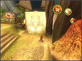 Dotrzesz do rozleglejszej przestrzeni, na której znajdują się trzy przyciski - [ETAP II] Attack of the Henchmen cz.2 | Artur i Minimki - Artur i Minimki - poradnik do gry