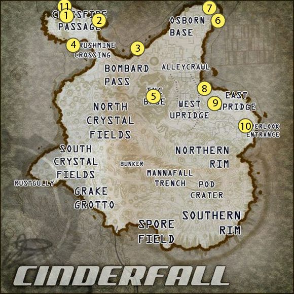 1) Repair Station - Mapa | Cinderfall | Auto Assault - Auto Assault - poradnik do gry