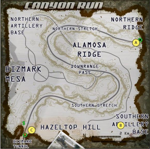INSTANCE Canyon Run - Canyon Run (INSTANCE) | Scrap Valley | Auto Assault - Auto Assault - poradnik do gry