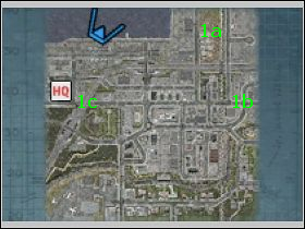 1a, 1b, 1c - Przypuszczalne miejsca zdarzeń - [Misja 2] Skład opon płonie! | Emergency 4 Global Fighters For Life - Emergency 4: Global Fighters For Life - poradnik do gry