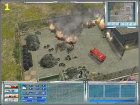 2 - [Misja 2] Skład opon płonie! | Emergency 4 Global Fighters For Life - Emergency 4: Global Fighters For Life - poradnik do gry