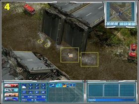 Aby w dalszej fazie zabawy oszczędzić trochę czasu, warto już teraz udzielić pomocy jednemu z poszkodowanych (3) - [Misja 5] Zawalony most | Emergency 4 Global Fighters For Life - Emergency 4: Global Fighters For Life - poradnik do gry
