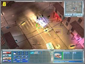 Nie zapominajmy o udzielaniu pomocy medycznej osobom rannym (dotyczy to również przestępców) (8) - [Misja 9] Gang narkotykowy w dzielnicy! | Emergency 4 Global Fighters For Life - Emergency 4: Global Fighters For Life - poradnik do gry