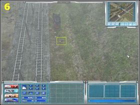 Aby nie tracić zbyt wiele czasu, do ludzi z wagonu leżącego po drugiej stronie rzeki (5) możemy sprowadzić śmigłowce medyczne - [Misja 12] Wykolejony pociąg! | Emergency 4 Global Fighters For Life - Emergency 4: Global Fighters For Life - poradnik do gry