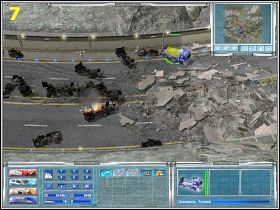 Po kilku minutach dojdzie do zawalenia się stropu przy wjeździe do tunelu - [Misja 14] Wypadek w tunelu! | Emergency 4 Global Fighters For Life - Emergency 4: Global Fighters For Life - poradnik do gry