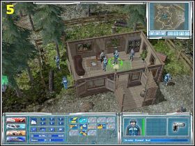 W niedługim czasie przyjdzie nam odeprzeć atak terrorystów, więc nie zwlekając, rozstawmy na strategicznych pozycjach strzelców (2, 3, 4) - [Misja 16] Ochraniać informatora! | Emergency 4 Global Fighters For Life - Emergency 4: Global Fighters For Life - poradnik do gry