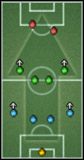 Nie należy się sugerować dużą odległością pomiędzy linią ataku a obrony - 4-4-2 | Formacje | Pro Evolution Soccer 6 - Pro Evolution Soccer 6 - poradnik do gry